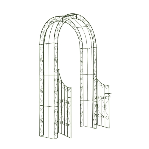 Arco rampicanti giardino romantico piante decorativo HLO-CP23 verde antico