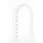 Arco romantico da giardino decorativo piante rampicanti HLO-CP19 bianco