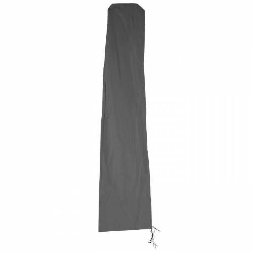 Copriombrellone copertura ombrellone ad arco protettiva HWC poliestere con cerniera 3x4m antracite