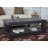Tavolino salotto divano elegante HWC-A32 MDF 60x110x40cm colore rovere nero