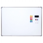Lavagna magnetica bianca memoryboard HWC-C84 con accessori ~ 110x80cm