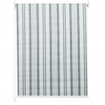 Tenda opaca avvolgibile per finestra HWC-D52 100x230cm grigio bianco