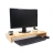 Supporto tavolino schermo monitor organizer HWC-E85 bamb 31x65x9cm