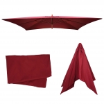 Telo copertura per ombrelloni rettangolari Florida 300x400cm ~ bordeaux