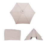 Telo copertura per ombrelloni rotondi Florida  300cm ~ avorio