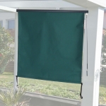 Tenda da sole verticale avvolgibile per finestra HWC-F42 180x250cm verde acqua