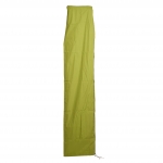 Copriombrellone copertura ombrellone ad arco protettiva HWC poliestere con cerniera 3,5x3,5m verde chiaro