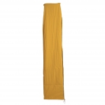 Copriombrellone copertura ombrellone ad arco protettiva HWC poliestere con cerniera 3,5x3,5m giallo