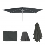 Telo copertura per ombrelloni rettangolari N23 200x300cm antracite