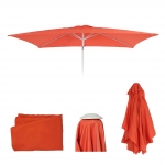 Telo copertura per ombrelloni rettangolari N23 200x300cm arancione