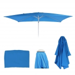 Telo copertura per ombrelloni rettangolari N23 200x300cm blu
