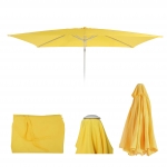 Telo copertura per ombrelloni rettangolari N23 200x300cm giallo