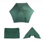 Telo copertura per ombrelloni rotondi Florida  300cm ~ verde