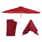 Telo copertura per ombrelloni rotondi Florida  350cm ~ bordeaux