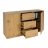 Credenza cassettiera HWC-J78 86x160x40cm MDF legno chiaro