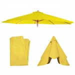 Telo copertura per ombrelloni rotondi Florida  350cm ~ giallo