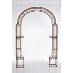 Arco romantico Alessia ferro 34x164x264cm marrone antico