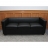 Divano sofa 3 posti lounge moderno elegante serie Lille M65 75x191x70cm pelle nero