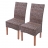 Set 2x sedie rattan kubu eleganti soggiorno sala pranzo M44 97x47x52cm senza cuscini